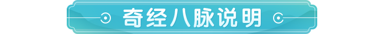 奇经八脉说明